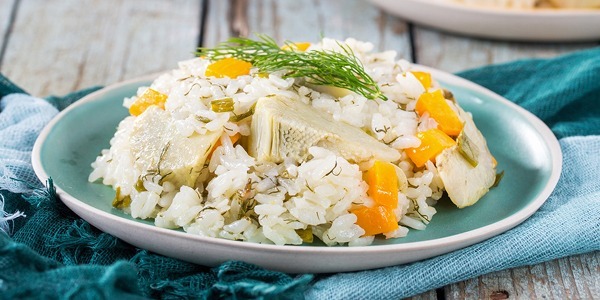Rice Salad with Artichoke Hearts